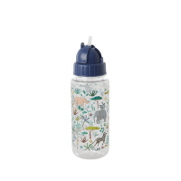 Jungle Blue Print Water Bottle By Rice DK